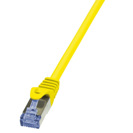 cavo di rete logilink cat6a 7,5m s/ftp giallo [cq3087s]