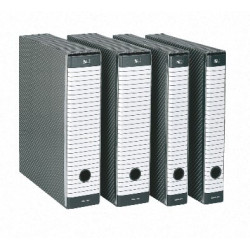 Registratore a leva esselte delso line g12 dorso 5cm formato commerciale