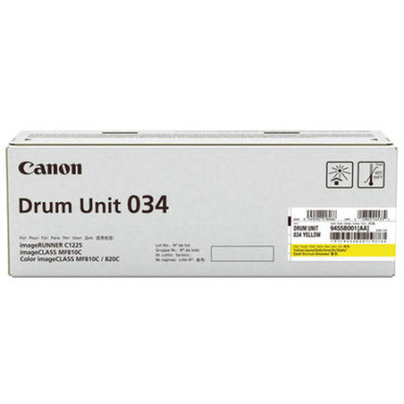 drum per stampante canon 034 34000pagine giallo
