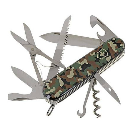 coltellino svizzero numero funzioni 15 victorinox huntsman 1.3713.94