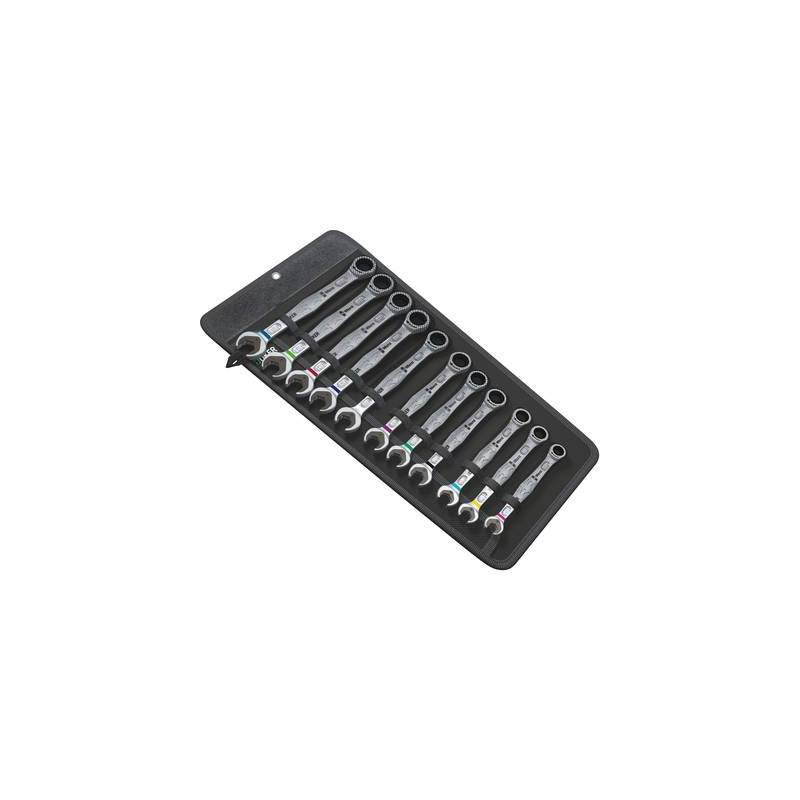 wera kit chiavi combinate fisse con cricchetto joker 11pz. dimensione