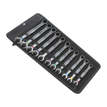 wera kit chiavi combinate fisse con cricchetto joker 11pz. dimensione