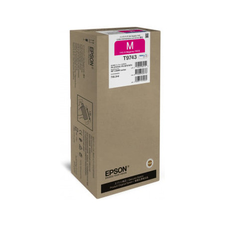 epson t9743 735.2ml 84000pagine magenta cartuccia d'inchiostro
