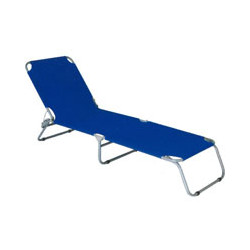 Lettino in metallo vette acciaio confort blu 04909 [vette]