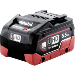 batteria per elettroutensile metabo 625368000 18 v 5.5 ah lihd [625368000]