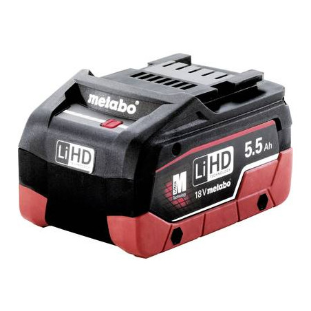 batteria per elettroutensile metabo 625368000 18 v 5.5 ah lihd [625368000]