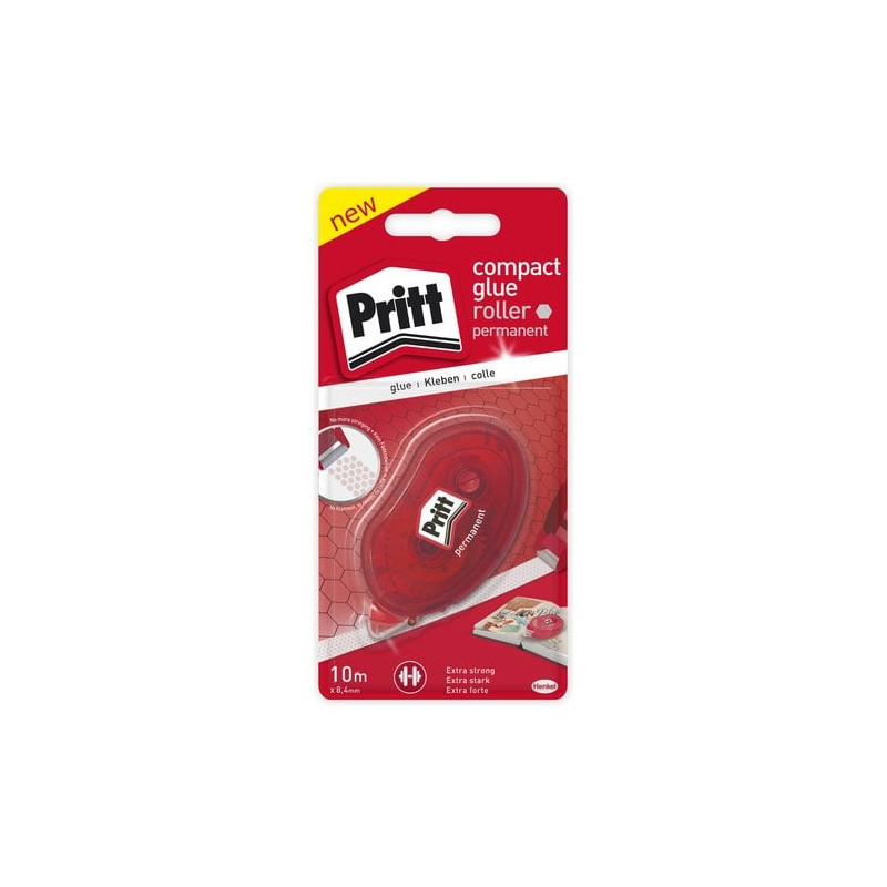 pritt colla a nastro compact permanente 8,4 mm x 10 m zcgpb 1 rotolo(i)