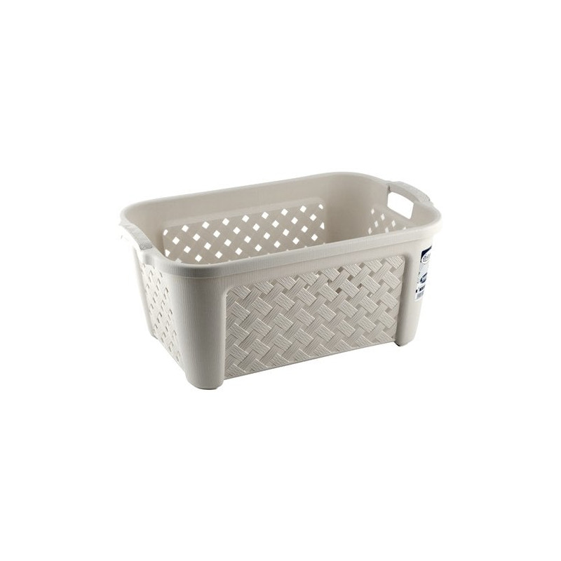 tontarelli cesta portabiancheria arianna - marrone