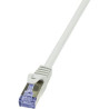 cavo di collegamento rj45 rete cat 6a s/ftp 10 m grigio ritardante