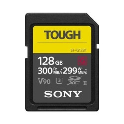 128gb scheda sdxc sony pro tough class 10 uhs-ii u3 [sfg1tg]