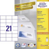 avery-zweckform 3652 etichette 70 x 42.3 mm carta bianco 2100