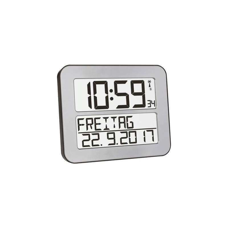 tfa 60.4512.54 radiocontrollato orologio da parete 258 mm x 212 mm