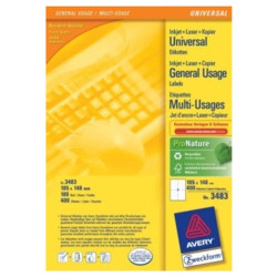 etichette avery zweckform universale permanente [3483]