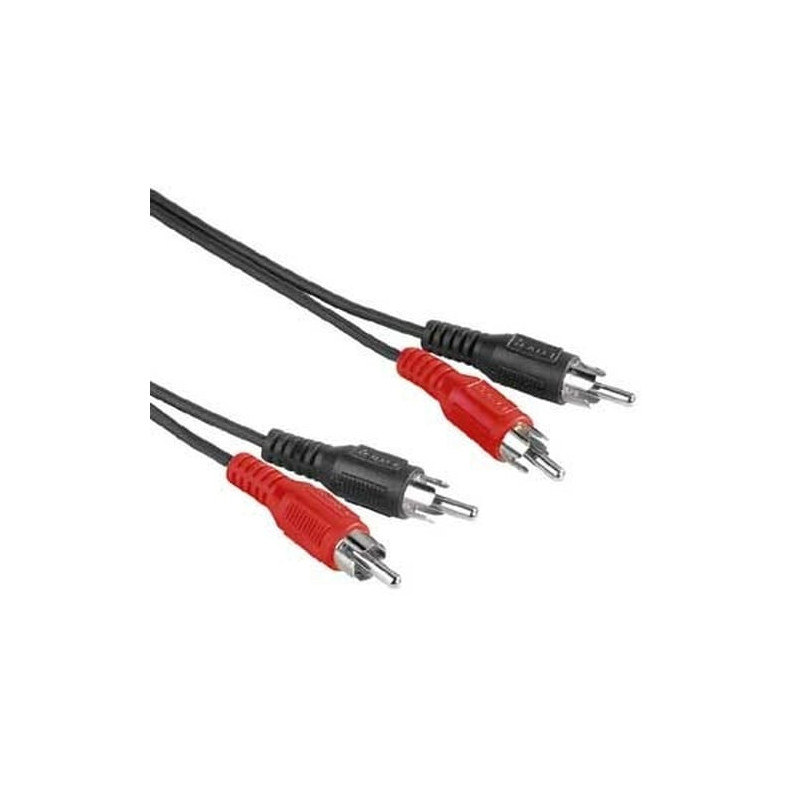cavo auido hama 30457 2xrca a 2xrca 2,5m [00030457]