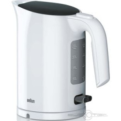 bollitore braun wk 3100 purease 2200w 1,7l bianco [0x21010008]