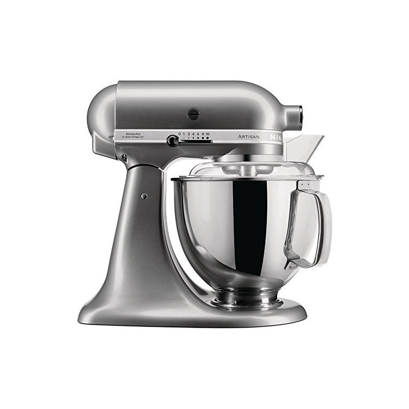 robot da cucina kitchenaid 5ksm175psecu artisan argento [5ksm175psecu]