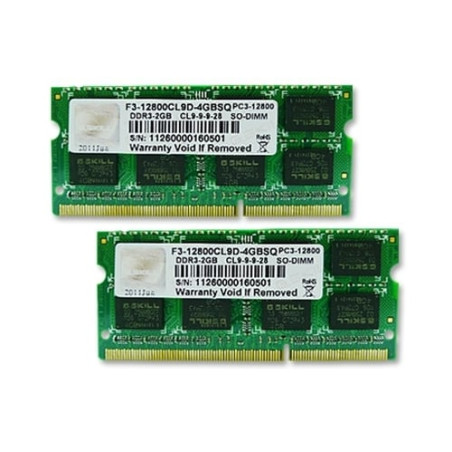ram so-dimm ddr3-1600 4gb g.skill sq k2 [f3-12800cl9d-4gbsq]