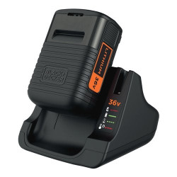 carica batteria black&decker 36v 2ah nero [bdc2a36-qw]