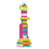mega bloks medium dch54 sacca ecologica rosa 60 [dch54]