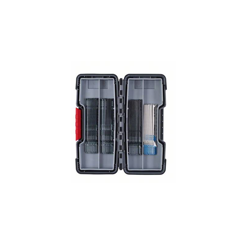 kit di lame per seghetto wood and metal, da 40 pezzi, codolo a camma