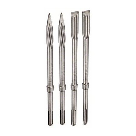 kit scalpelli 4 parti bosch accessories 2607017368 1 kit [2607017368]