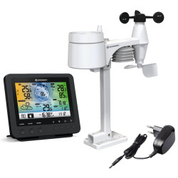 stazione meteo bresser weather center 5-in-1 wlan prof. sensor