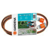 kit tubo di collegamento gardena 1/2 m.a. arancione [18040-20]