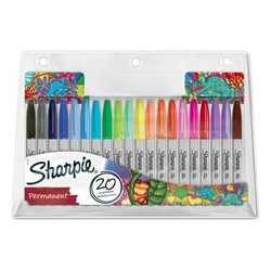 marcatori permanenti sharpie 20pezzi multicolore [2061128]