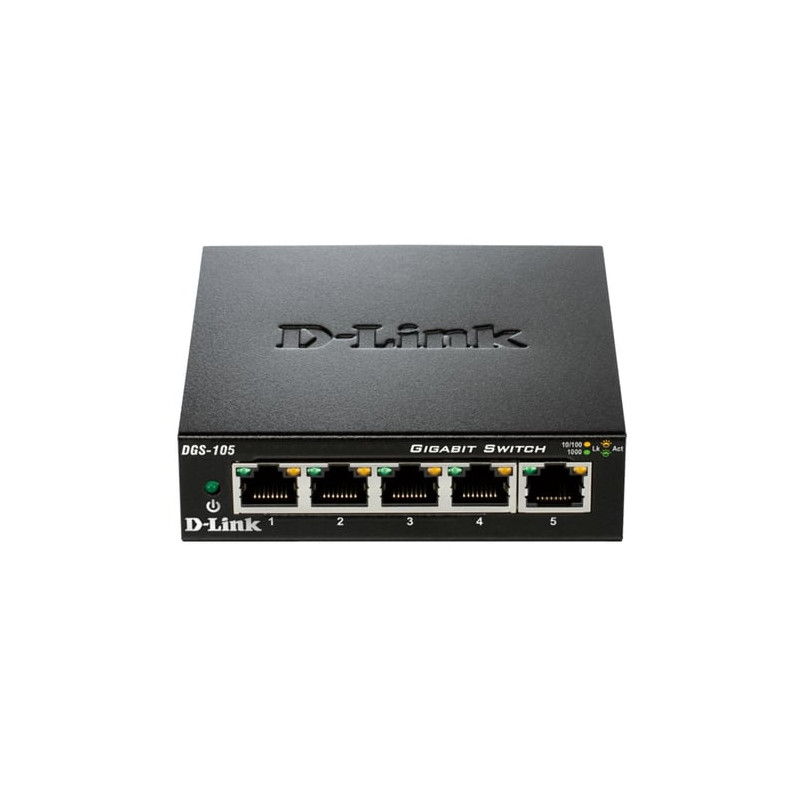 switch d-link 5x10/100/1000 [dgs-105/e]