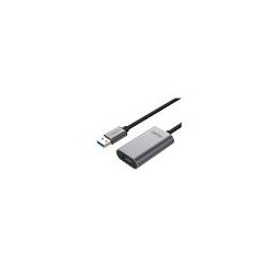 cavo unitek usb 3.0 active extension 5m, alu. [y-3004]
