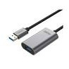 cavo unitek usb 3.0 active extension 5m, alu. [y-3004]