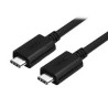 cavo unitek usb type-c a usb type-c [y-c477bk]