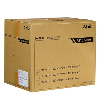 set per stampa hiti 510 10x15 cm 4x 330 stampe [87.pbx52.10xt-g2]