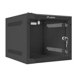 armadio rack lanberg a muro 10" 4u 280x310 nero [wf10-2304-10b]