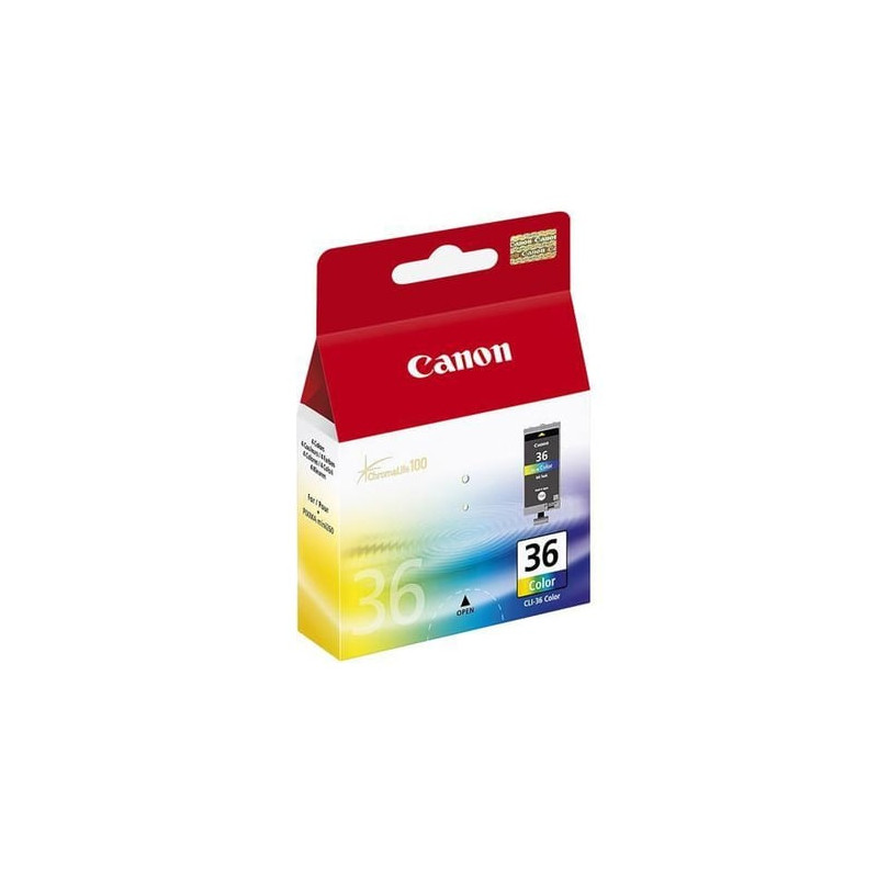 cartuccia canon cli-36 12ml ciano/magenta/giallo [1511b001]
