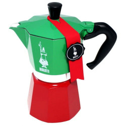 caffettiera bialetti bialetti verde/bianco/rosso [5323]