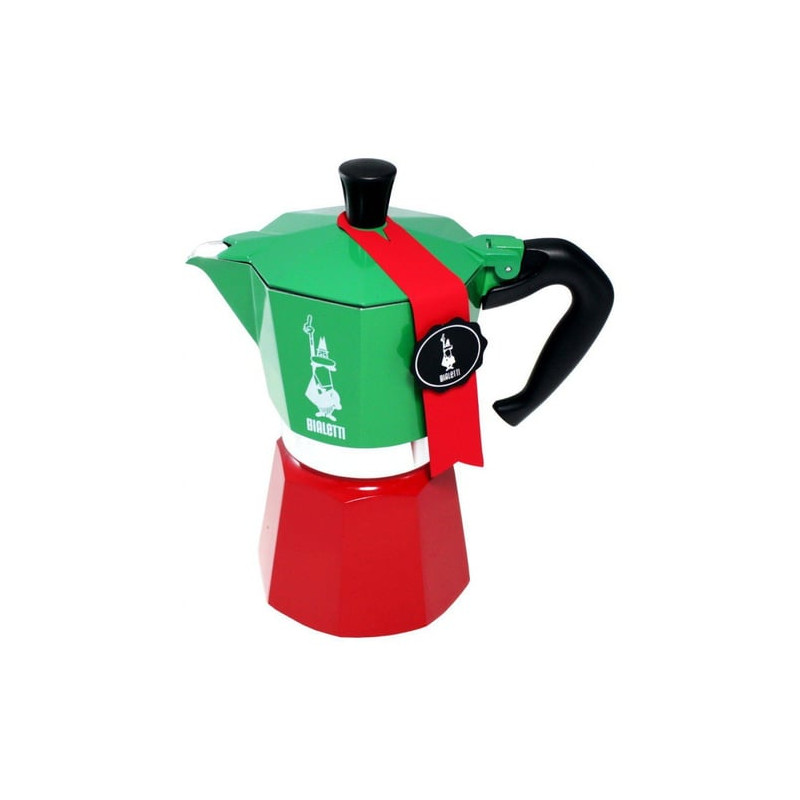 caffettiera bialetti bialetti verde/bianco/rosso [5323]