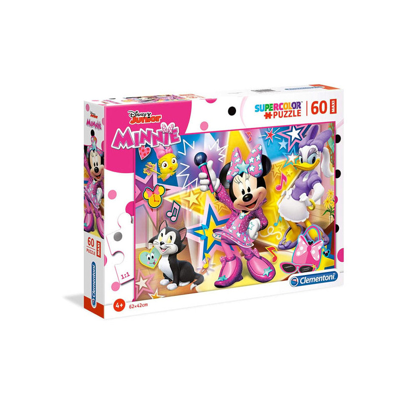 clementoni - puzzle aiutanti di topolina 60pz maxi [wzclet0ug026443]