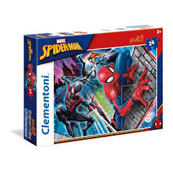 clementoni - puzzle spiderman 24pz maxi [wzclet0ue024497]