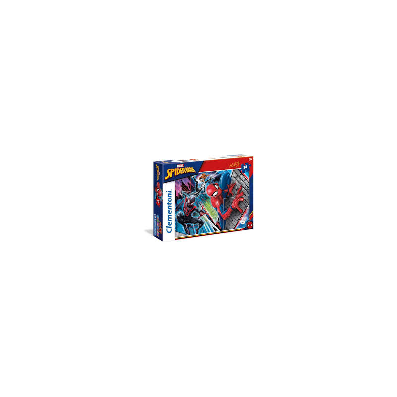 clementoni - puzzle spiderman 24pz maxi [wzclet0ue024497]