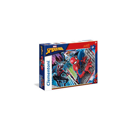 clementoni - puzzle spiderman 24pz maxi [wzclet0ue024497]