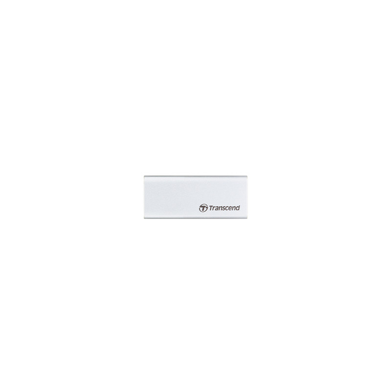 ssd esterno 480gb transcend esd240c m.2 usb-c argento[ts480gesd240c]