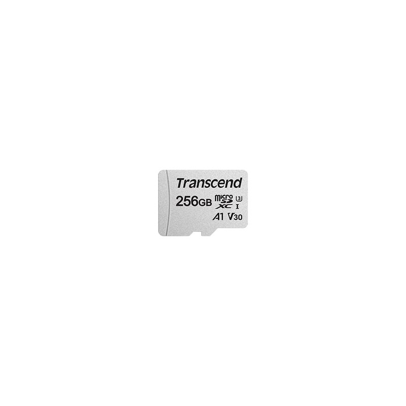 256gb scheda microsd transcend con adattatore uhs-i [ts256gusd300s-a]