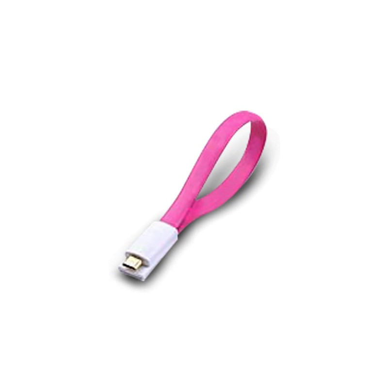 cavo usb/micro-usb nilox atlantis rosa 0.2m [p019-umc-pk-0.2]