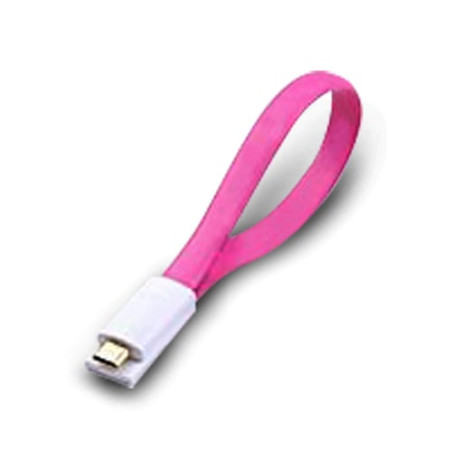 cavo usb/micro-usb nilox atlantis rosa 0.2m [p019-umc-pk-0.2]