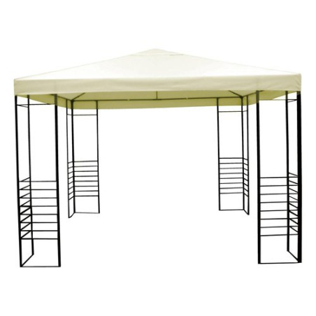 gazebo amicasa ferro 3x3m nizza pvc