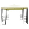 gazebo amicasa ferro 3x3m nizza pvc