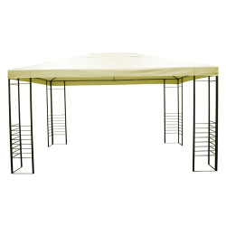 gazebo amicasa ferro 3x4m nizza pvc