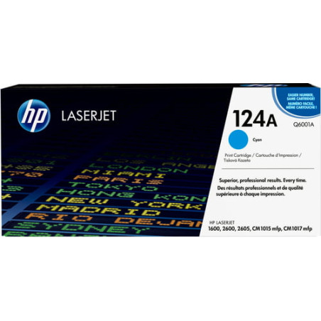toner hp no.124a ciano [q6001a]