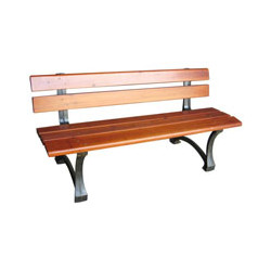 Panchina vette giardino ghisa e legno cm.150 03806 [vette]